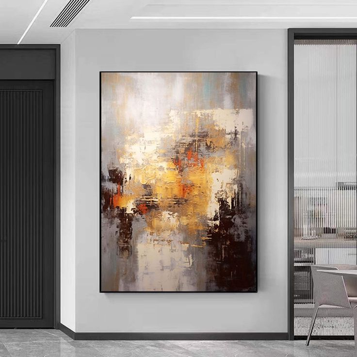 Modern Abstract Oil Painting Canvas Wall Art